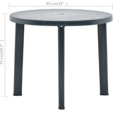  Vrtni stol zeleni 89 cm plastični | Eponuda.ba