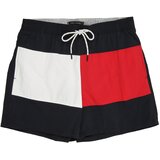 Tommy Hilfiger Underwear Kratke kopalne hlače marine / rdeča / bela Cene