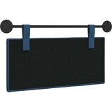  Držeće uzglavlje Zidne Prugasti Plava 90 x 55 x 5 cm tkanina - Plava 80 cm bez LED | shoptok.hr