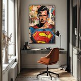  Slika Superman: Pop ikona | Akrilni detalji 60x90 cm | shoptok.hr