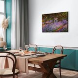  Slika - Claude Monet – The Artist’s Garden at Giverny 120x80 Akustična | shoptok.hr