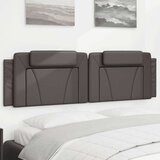  Vzglavna stranica siva 180 cm umetno usnje, (21242891) | Shoptok.si