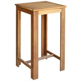 vidaXL Barska mizica trden akacijev les 60x60x105 cm, (20715667) Cene
