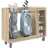 Golf ormar s kotačem Jednobojno Sonoma hrast 120 x 45 x 98 cm | shoptok.hr