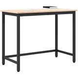  Stol Prirodna 100 x 50 x 77 cm Inženjerska drva i čelik | Eponuda.com