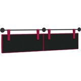  Držeće uzglavlje Zidne Vinska crvena 210 x 55 x 7 cm Baršun - boja crnog vina 200 cm bez LED | shoptok.hr
