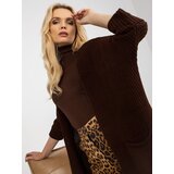 RUE PARIS Cardigan-LO-SW-LK-3002.98P-dark brown | Shoptok.si
