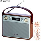 Manta Prijenosni radio FM/USB/microSD LCD RDI915X | shoptok.hr