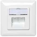 Digitus Mrežna telefonska utičnica 2xRJ45 CAT5E DN-9002-K | Eponuda.ba