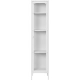 House Nordic Bela kovinska vitrina 40x180 cm Brisbane – | Shoptok.si