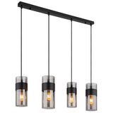 Globo 15718-4 - Luster na sajli SCARFINA 4xE27/60W/230V | Eponuda.com