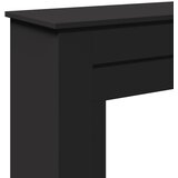  Okvir za kamin crni 90 x 30 x 90 cm od konstruiranog drva | shoptok.hr