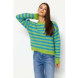 Trendyol Sweater - Green - Regular fit Cene