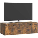 TV ormar za zid 98 x 41 x 30 cm Dimljeni hrast | Eponuda.com