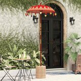  Balineški Parasol Crvena 125 x 125 x 260 cm | shoptok.hr