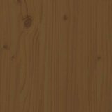  Uzglavlje za krevet boja meda 155,5x4x100 cm masivna borovina | shoptok.hr