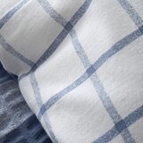 Catherine Lansfield Plava flanelska posteljina za krevet za jednu osobu 135x200 cm Gingham Check – | shoptok.hr