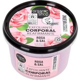 Organic Shop firming body polish rose & salt Cene