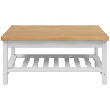  Kava Stol EKAI Bijela 100 x 60 x 45,5 cm Masivna borovina | shoptok.hr