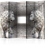  Paravan u 5 dijelova - Stone Lions II [Room Dividers] 225x172 | shoptok.hr