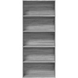  Ormar za knjige Sivi Sonoma 80x30x189 cm Konstruirano drvo | shoptok.hr