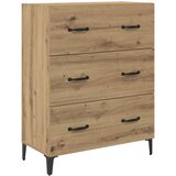  Kreveta s ladicama Umjetnički hrast 69,5 x 34 x 90 cm | shoptok.hr
