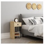  Sirius Left - Oak v2 Oak Nightstand | Eponuda.com