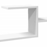 Zidna polica bijela 104x15x49 cm od konstruiranog drva | Eponuda.ba