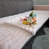 Set sedalnih prekrivača Royal (Dva dela) za ugaounu garnituru - svetlo roze