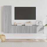  3-dijelni set TV ormarića boja hrasta sonome konstruirano drvo Cijene