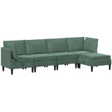  Set namještaja za dnevni boravak 5 pcs Morska zelena Baršun | Eponuda.ba