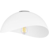 Nova Luce Mat bela kovinska stropna svetilka Opsi – | Shoptok.si