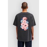 Rvca Dalas Snake T-shirt washed black | Shoptok.si