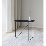 LIND DNA Črna kovinska klubska mizica 44x50 cm Curve L Bull – | Shoptok.si