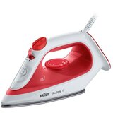 Braun pegla na paru SI 1019 TexStyle 1, crveno-bijela, 1900 W | Eponuda.ba
