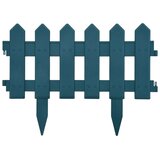 vidaXL Obroba za travo 25 kosov zelena 10 m PP | Shoptok.si