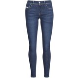 Diesel Jeans skinny 2018 SLANDY-LOW Modra Cene