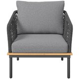 Ambia Garden vrtni set jeklo antracit, barve akacije | Shoptok.si