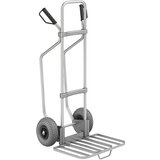 eurokraft pro aluminijast voziček za prevoz vreč, z drsnimi sanmi, nakladalna površina za pakete šxg 430 x 450 mm, aluminij, z ročajem, pu-kolesa Cene