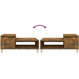  Stolić za kavu boja hrasta 100x50x45 cm konstruirano drvo | Eponuda.com