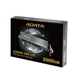 Adata 2000GB M.2 pcie Gen4 x4 legend 850L ALEG-850L-2000GCS ssd | ePonuda.com