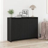 vidaXL Sideboard Crni hrast Konstruirano drvo Srednji Pohrana Cijene