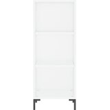  Visoka komoda bijeli 34,5x34x180 cm od konstruiranog drva | shoptok.hr