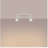 Nice Lamps Kremno bela stropna svetilka 6,5x30 cm Gleam – | Shoptok.si
