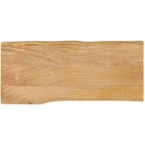 vidaXL Mizna plošča 100x40x2,5 cm naraven rob trden mangov les Cene