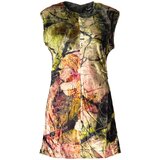 Desigual Orchid Velvet ženska kratka haljina bez rukava zelena Cijene