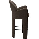 DAN-FORM Denmark Rjav barski stol (vi&amp;scaron;ina sedeža 68,5 cm) Aole &amp;ndash; Slike