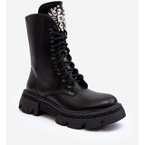 Kesi Women's Work Ankle Boots with Trim Black Ventora | shoptok.hr