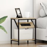  Noćni ormar sonoma hrast 38 x 30 x 48 cm Konstruirano drvo | shoptok.hr