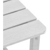 vidaXL 3-delni vrtni lounges set Beli HDPE | Shoptok.si